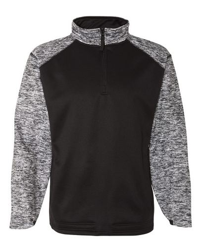 Custom Printed  Badger Blend Sport Performance Fleece Quarter-Zip Pullover - 1487 